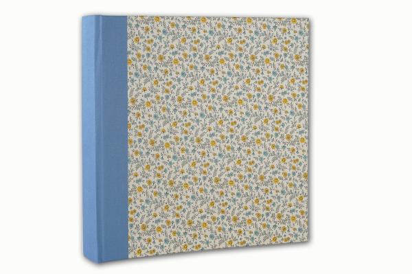 Romantic photo album "Mitzi", light blue photo album